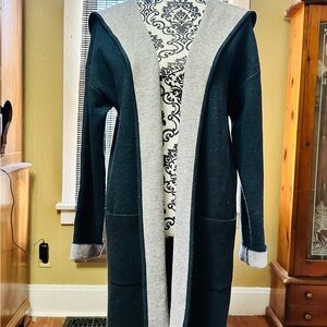 Women's Hooded Open Front Cardigan
